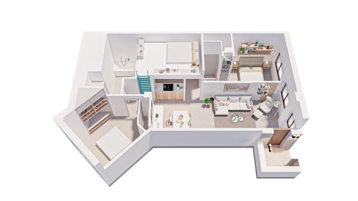 Apartment Of 69 M² In Pilar De La Horadada