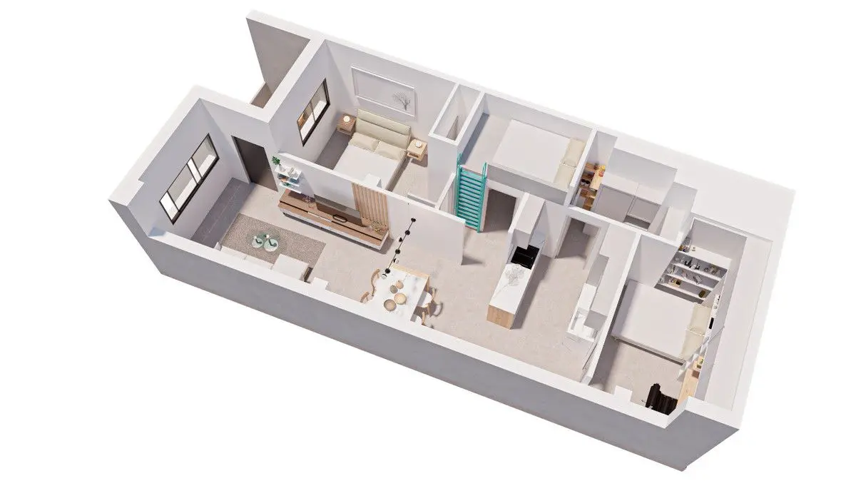 Apartment Of 69 M² In Pilar De La Horadada