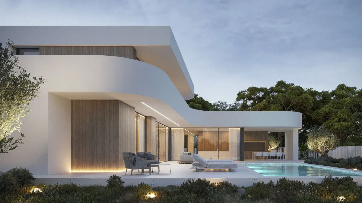 Villa Of 310 M² With Sea View In Moraira, Spain
