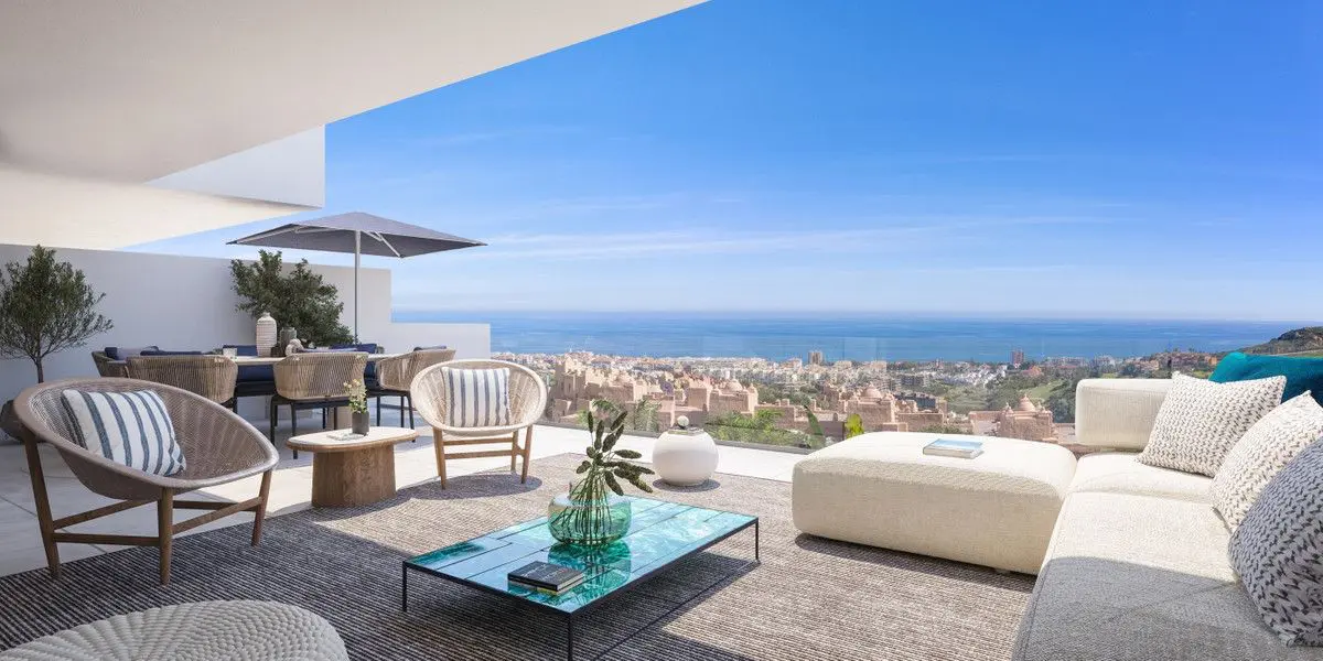 Apartment Of 87 M² With Sea View In Manilva, Spain