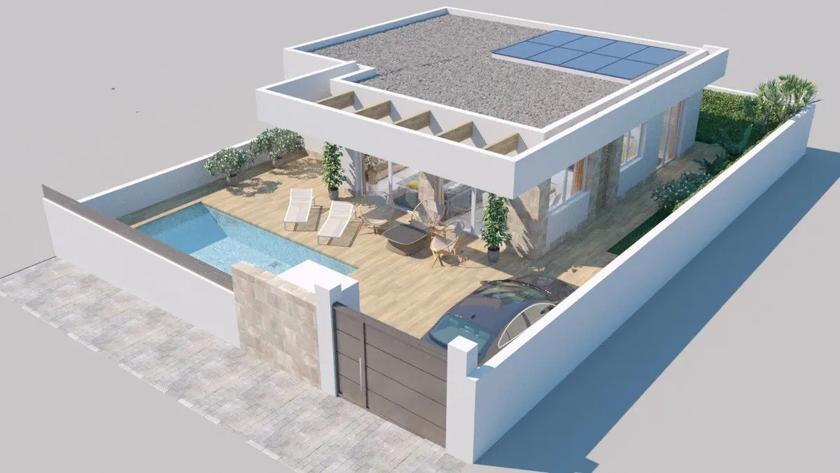 Villa Of 100 M² In Rojales, Spain