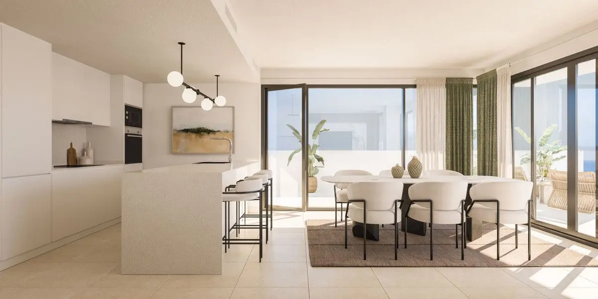 Apartment Of 87 M² With Sea View In Manilva, Spain