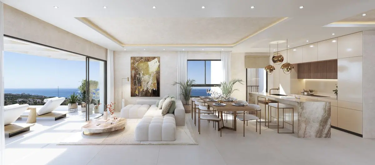 Apartment Of 133 M² With Sea Views In Marbella, Spain