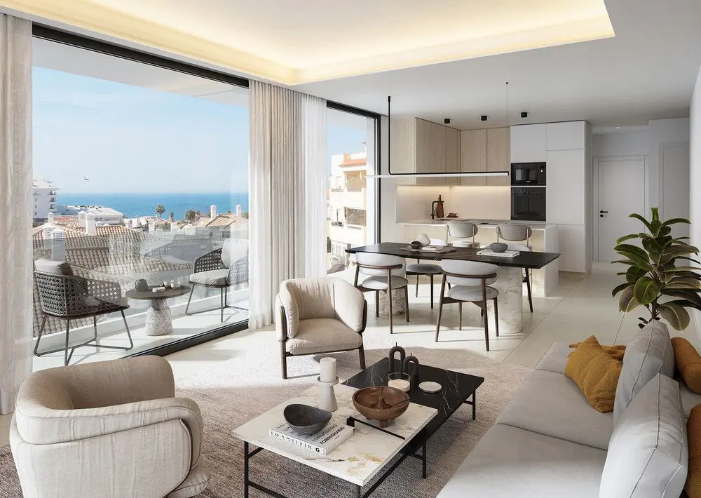 Apartment Of 95 M² With Sea View In Fuengirola