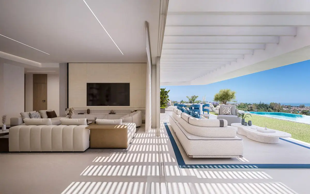 Apartment Of 95 M² With Sea View In Benahavis, Spain