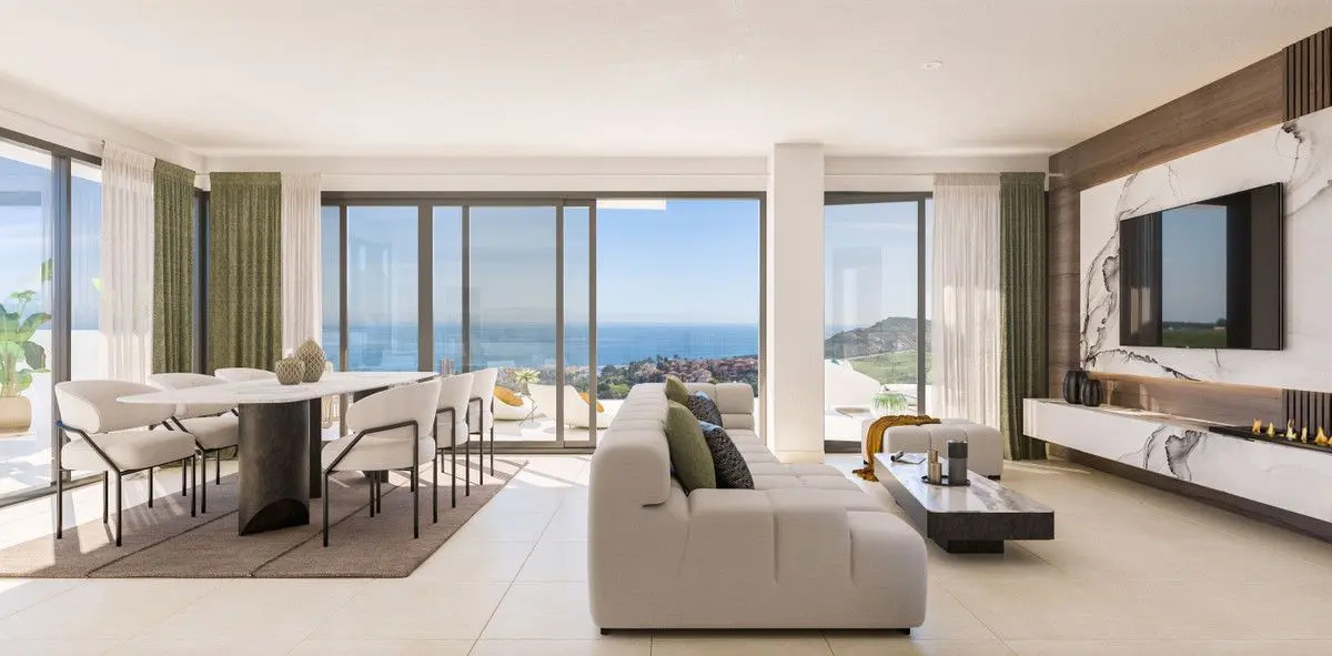 Apartment Of 87 M² With Sea View In Manilva, Spain