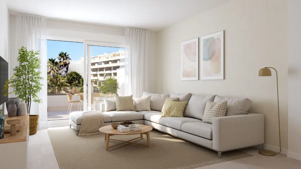 Apartment Of 101 M² With Sea Views In Mijas, Spain