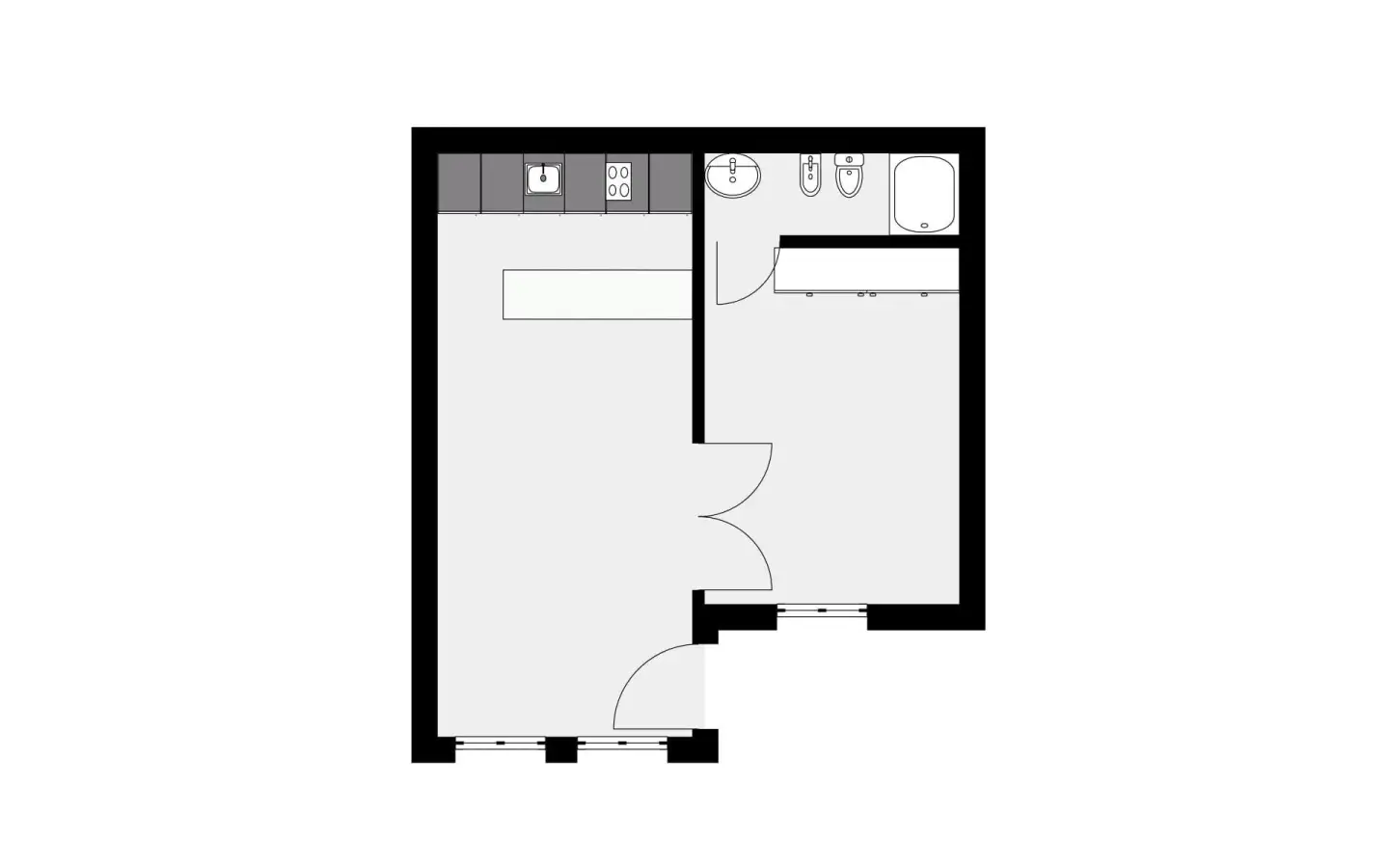 Apartment Of 32 M² In Rojales, Spain