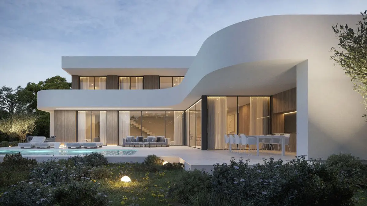 Villa Of 310 M² With Sea View In Moraira, Spain