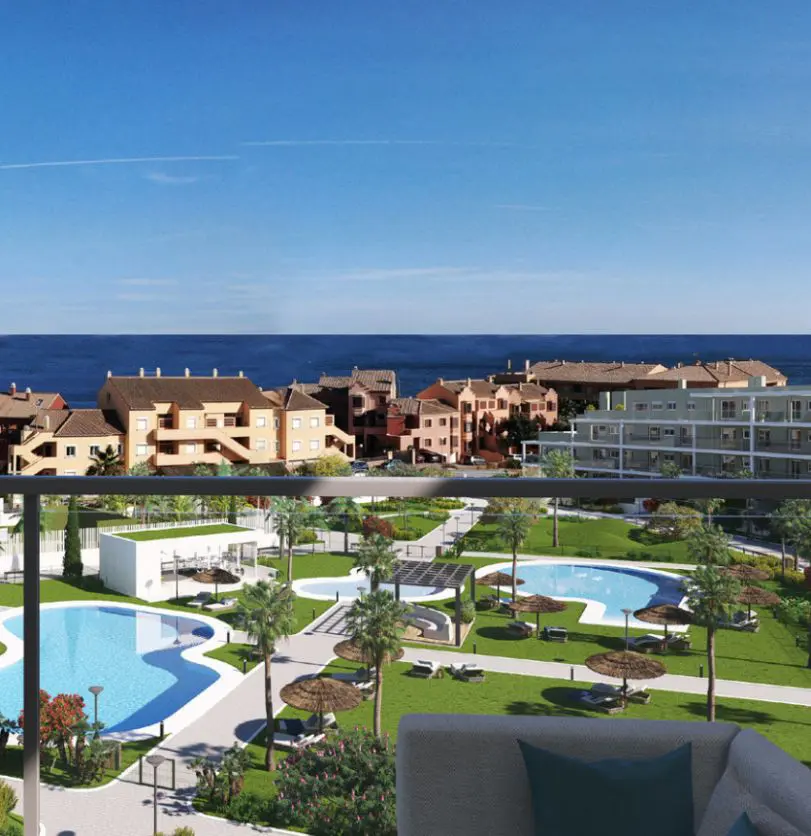 Apartment Of 136 M² With Sea Views In Manilva, Spain