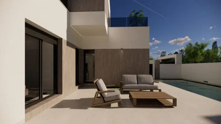 Villa Of 116 M² In San Fulgencio, Spain