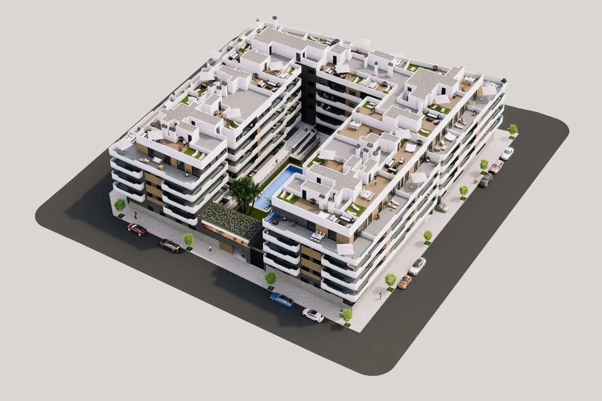 Apartment Of 95 M² In Santa Pola, Spain