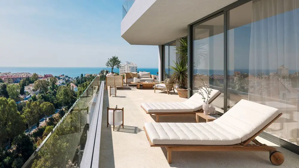 Apartment Of 95 M² With Sea View In Fuengirola