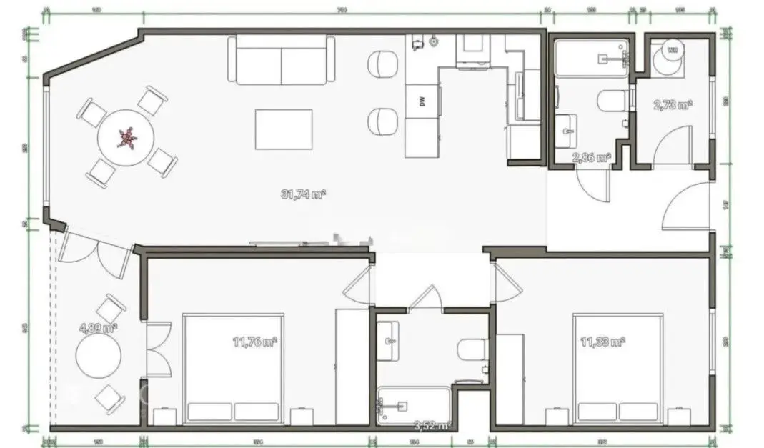 Apartment 88 M² In Palma De Mallorca, Spain – Mediter Real Estate