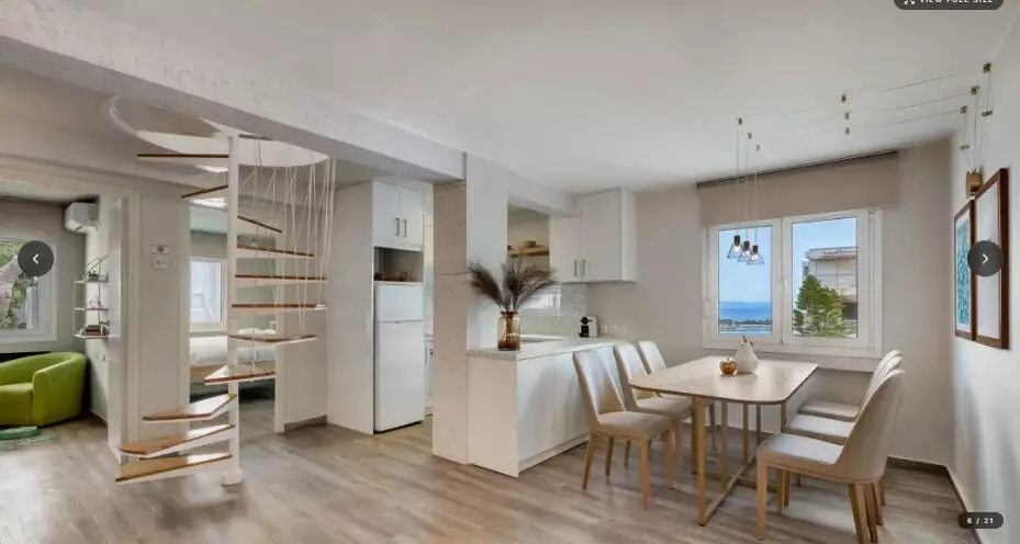 282 Luxury Furnished Maisonette With Panoramic Sea View, Vouliagmeni Center