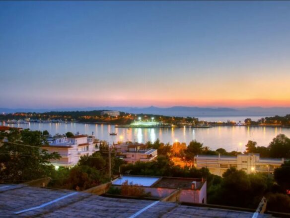 Luxury Furnished Maisonette With Panoramic Sea View, Vouliagmeni Center