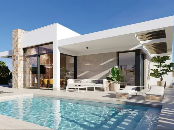 Villa Of 115 M² With A Garden In Fuente Alamo De Murcia