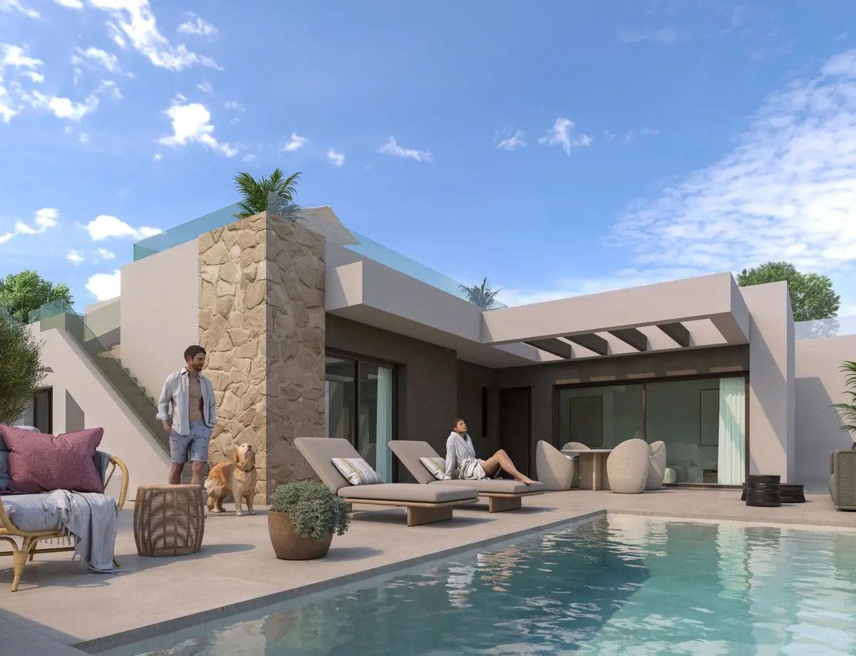 Villa Of 118 M² With Sea Views In Rojales