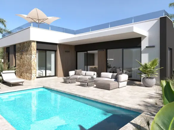 Villa Of 107 M² With Mediter Real Estate In Rojales