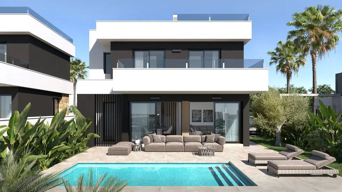 Villa Of 107 M² With Mediter Real Estate In Rojales