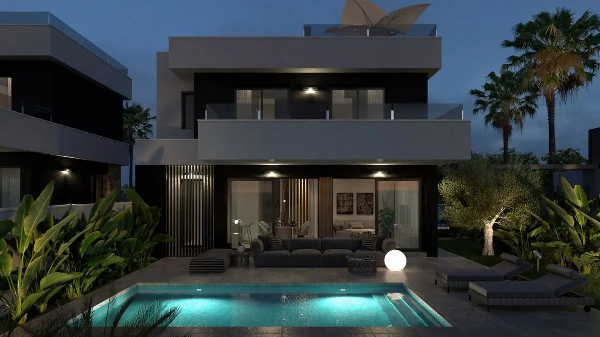 Villa Of 107 M² With Mediter Real Estate In Rojales