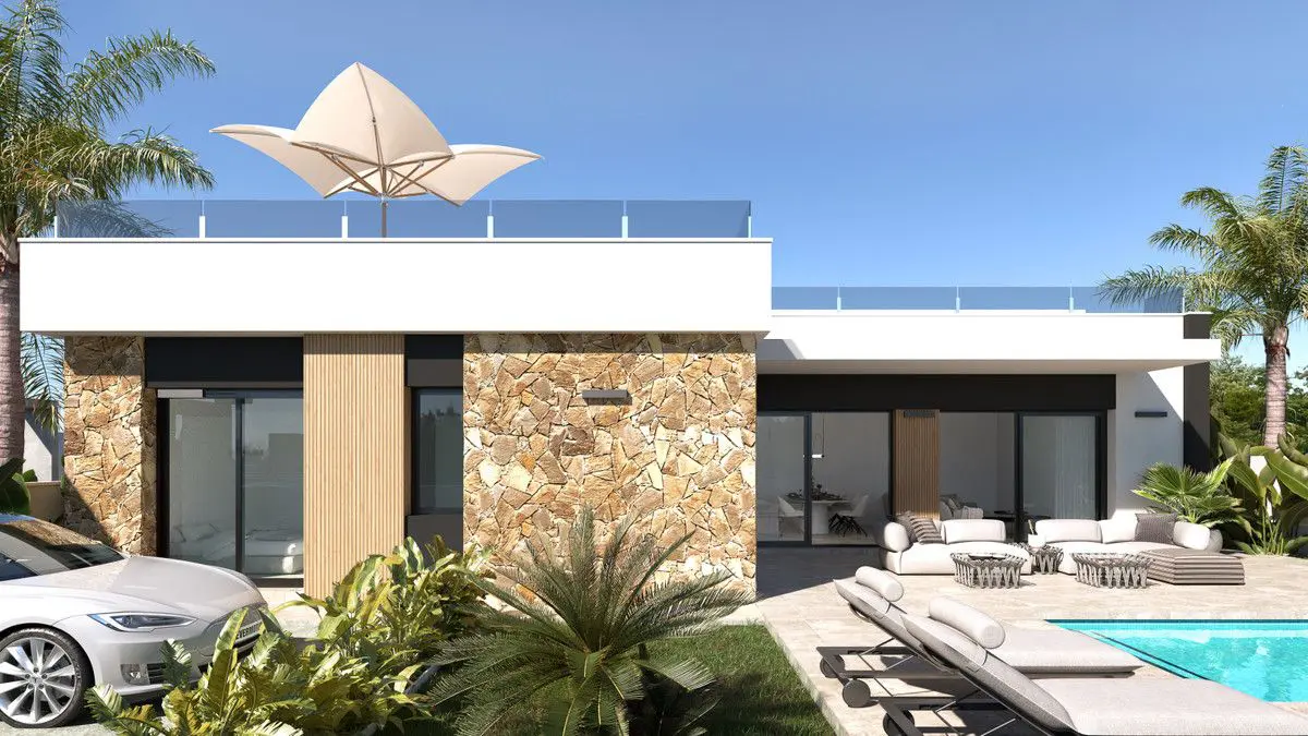 Villa Of 107 M² With Mediter Real Estate In Rojales