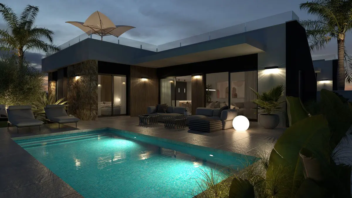 Villa Of 107 M² With Mediter Real Estate In Rojales