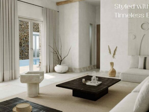 Villa Of 5 Bedrooms With Sea View In Agios Georgios, Antiparos