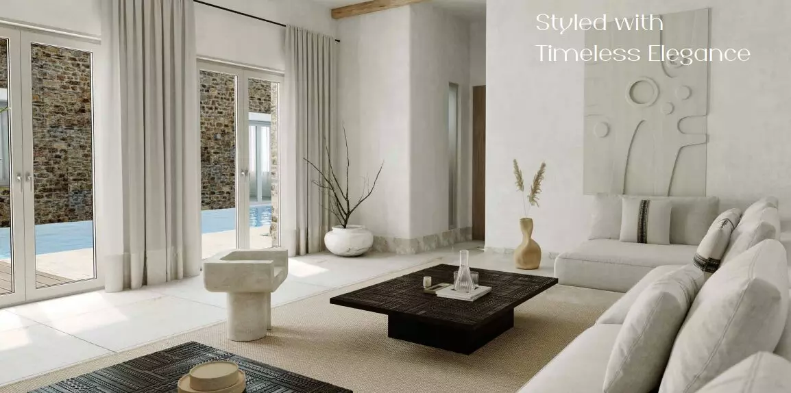 Villa Of 5 Bedrooms With Sea View In Agios Georgios, Antiparos