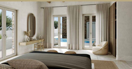 Villa Of 5 Bedrooms With Sea View In Agios Georgios, Antiparos