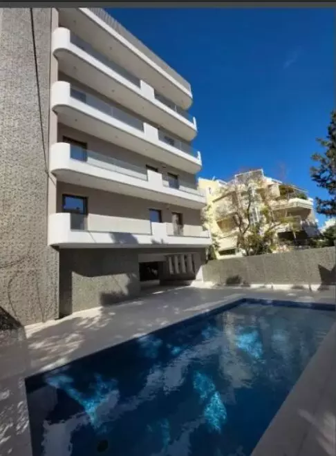 343 Apartment Of 120 M² With Pool In Voula Center