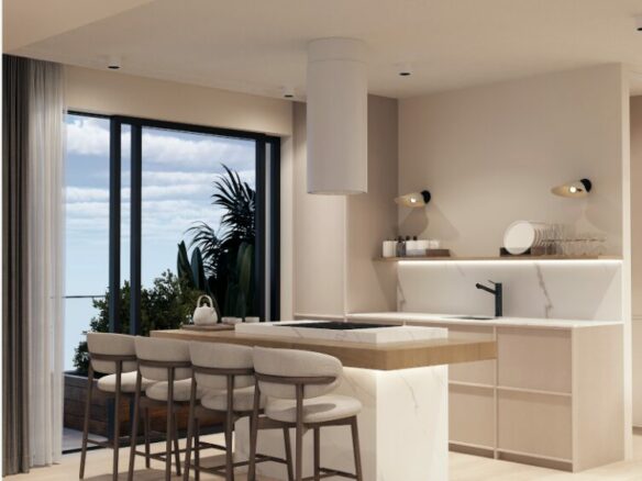 Maisonette Of 120 M² With Sea And Mountain View In Ano Glyfada
