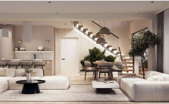Maisonette Of 120 M² With Sea And Mountain View In Ano Glyfada