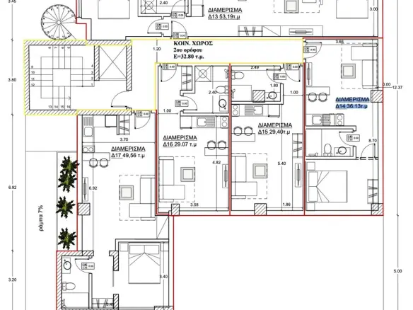 Flat Of 36 M² In Athens