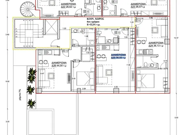 Flat Of 36 M² In Athens