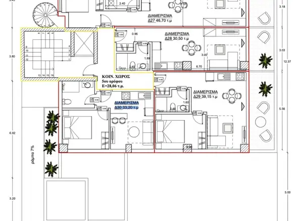 Flat Of 33 M² In Athens