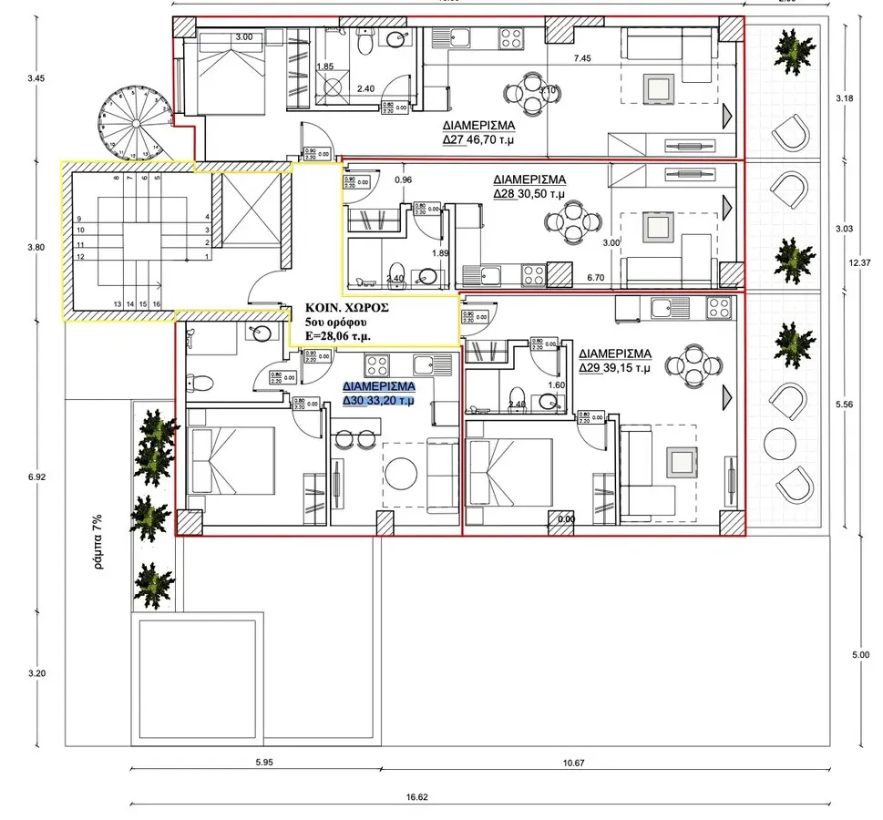 Flat Of 33 M² In Athens