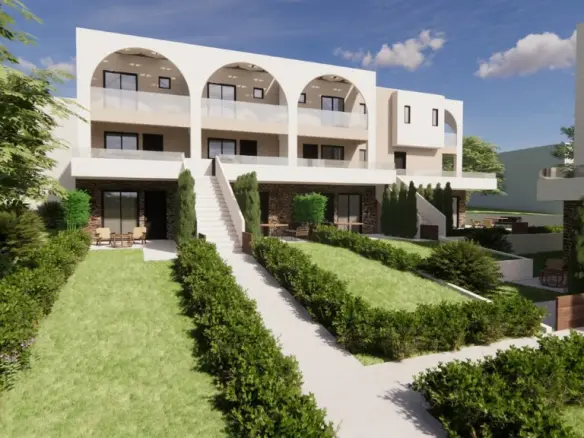 Duplex Of 93 M² With Kitchen, Bathroom, Living Room, Balcony, And Parking In Sithonia, Chalkidiki