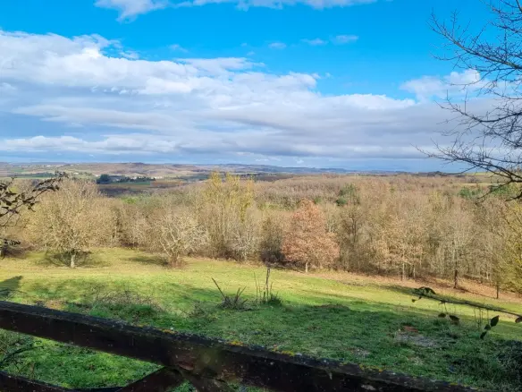 Stone Farmhouse Of 250 M² With Land, Views, And Privacy In Mirepoix