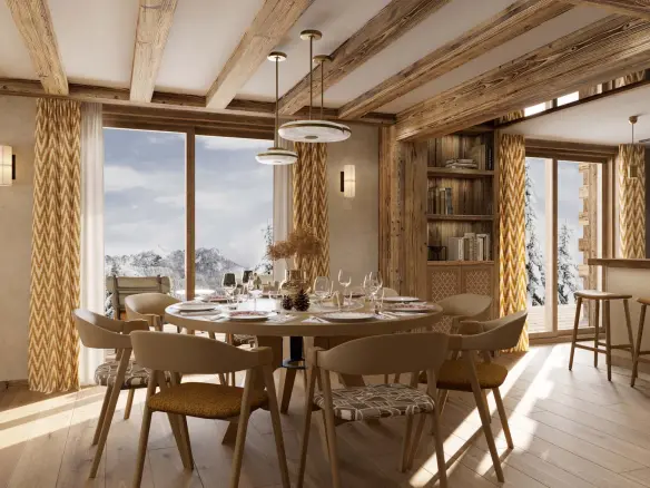 Ski Apartment Of 85 M² With 3 Bedrooms In Megeve, Haute-savoie