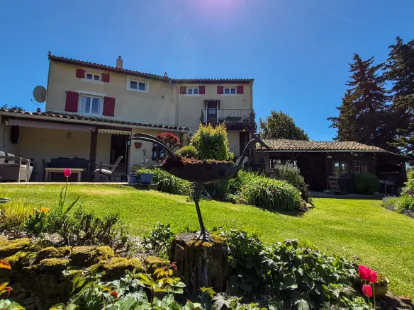 House Of 6 Bedrooms With Pool, Gardens, And Pyrenees Views In 15 Minutes From Mirepoix