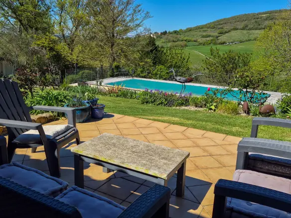 House Of 6 Bedrooms With Pool, Gardens, And Pyrenees Views In 15 Minutes From Mirepoix