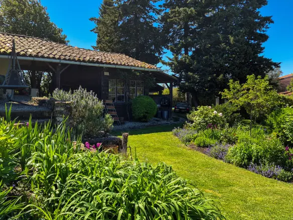 House Of 6 Bedrooms With Pool, Gardens, And Pyrenees Views In 15 Minutes From Mirepoix