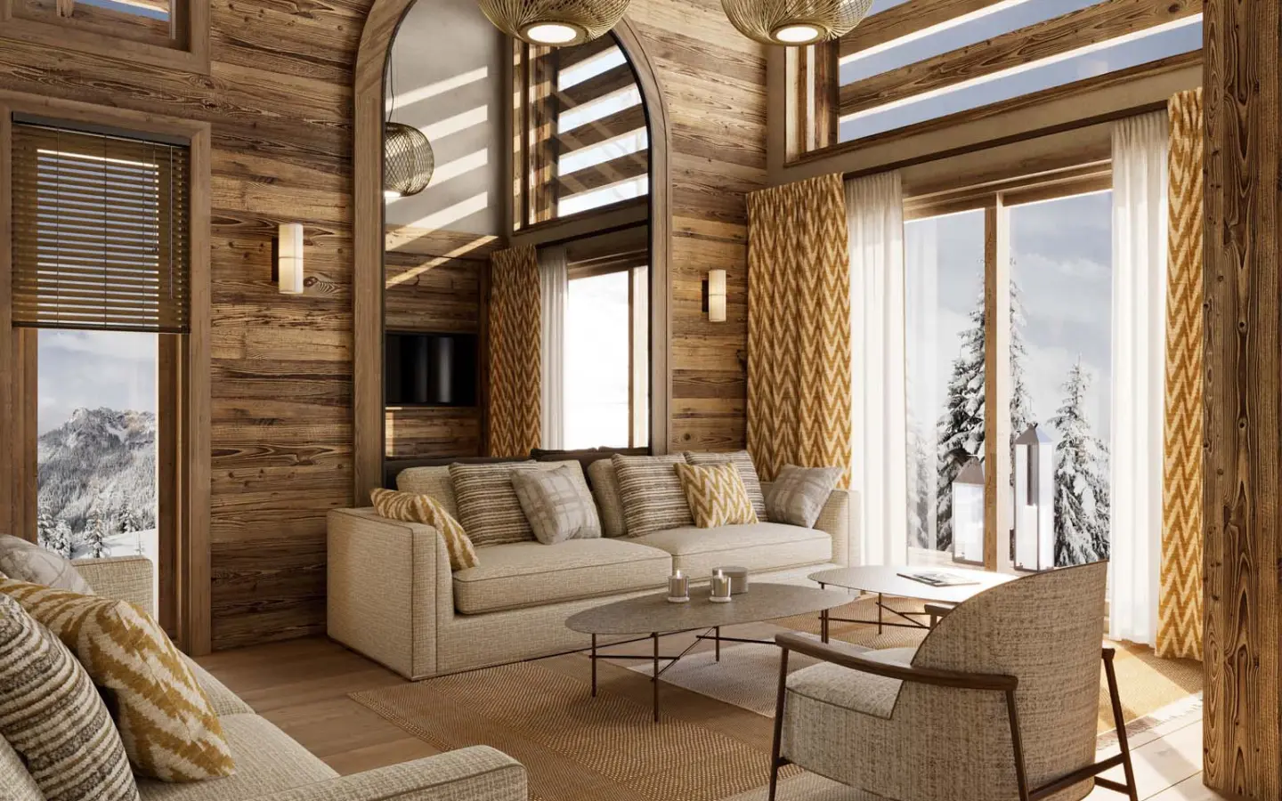 Ski Apartment Of 2 Bedrooms With Mountain View In Megeve, Haute-savoie