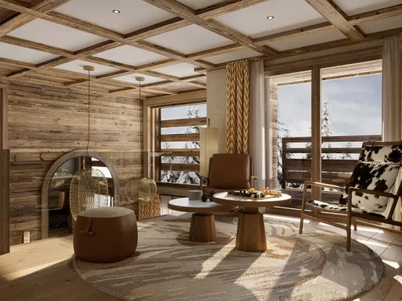 Ski Apartment Of 2 Bedrooms With Mountain View In Megeve, Haute-savoie