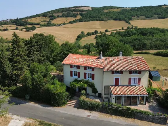 House Of 6 Bedrooms With Pool, Gardens, And Pyrenees Views In 15 Minutes From Mirepoix