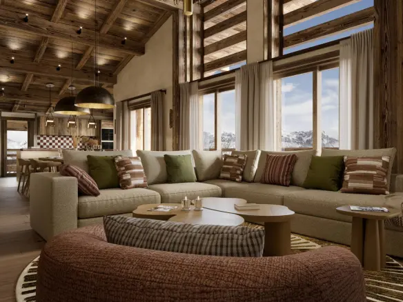 Penthouse Of 120 M² With 4 Bedrooms In Megeve, Haute-savoie