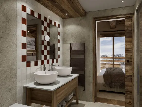 Ski Apartment Of 2 Bedrooms With Mountain View In Megeve, Haute-savoie