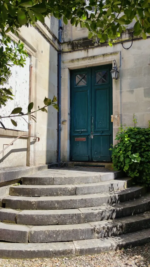 Maison De Maitre Of 7 Bedrooms With Garden, Garage, And River View In Saintes