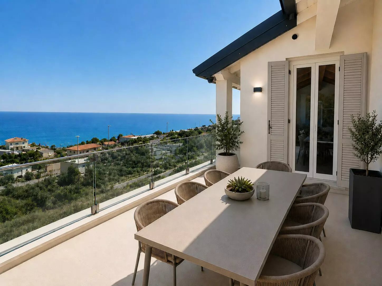 APP.5 TERRAZZO Residenze Vista Mare Nuova Costruzione A Sanremo